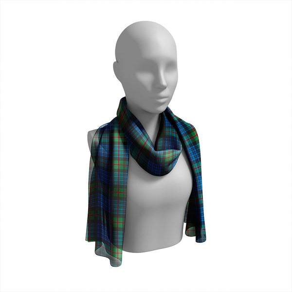 Bijral Ancient Tartan Classic Silk Habotai Long Scarf