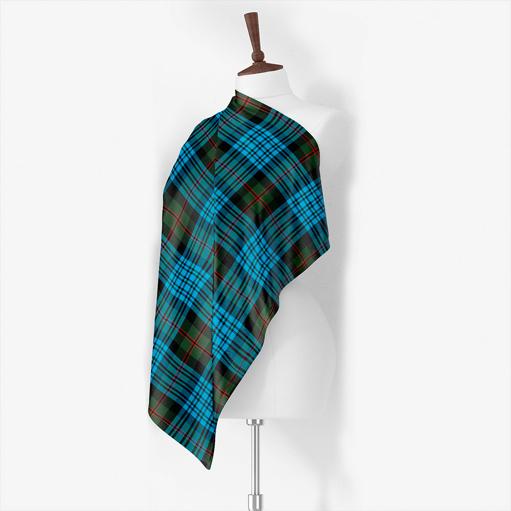 Bijral Modern Tartan Classic Silk Habotai Square Scarf