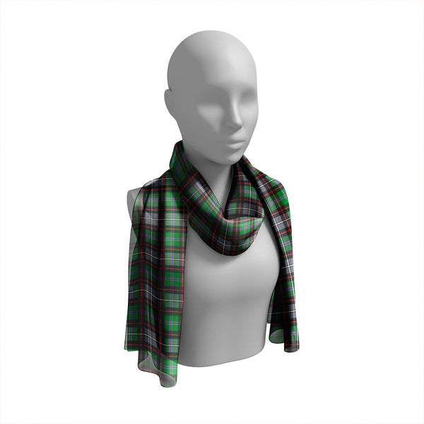 Birch Ancient Tartan Classic Silk Habotai Long Scarf