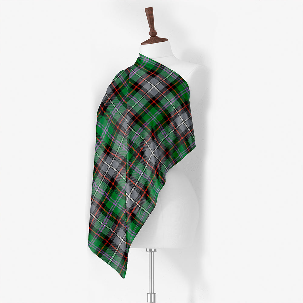 Birch Ancient Tartan Classic Silk Habotai Square Scarf