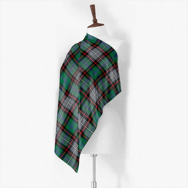 Birch Modern Tartan Classic Silk Habotai Square Scarf