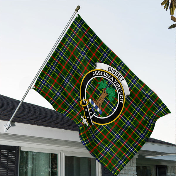 Bisset Classic Crest House Flag