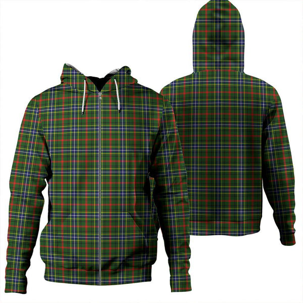 Bisset Tartan Classic Zipper Hoodie