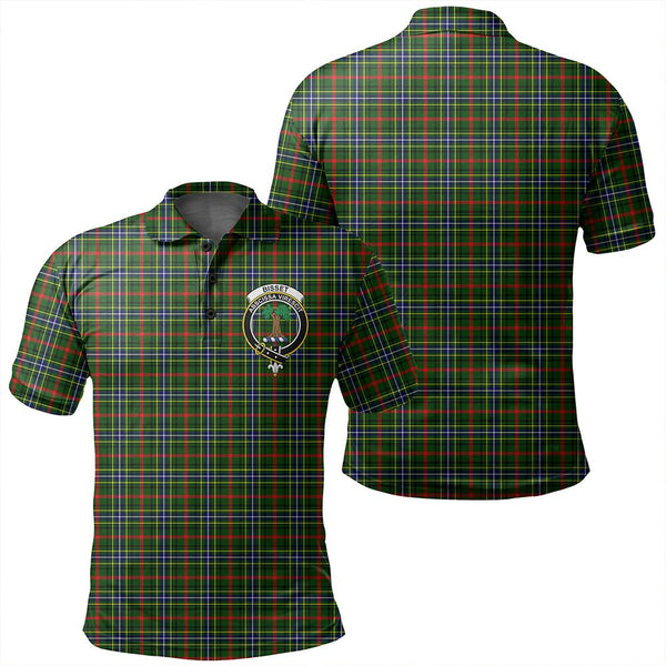 Bisset Tartan Classic Crest Polo Shirt