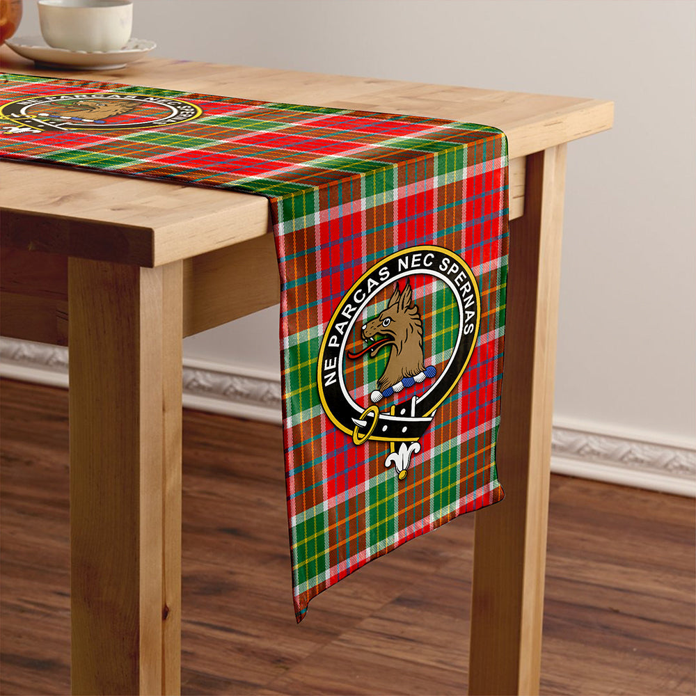 Blackie Modern Clan Badge Tartan Table Runner