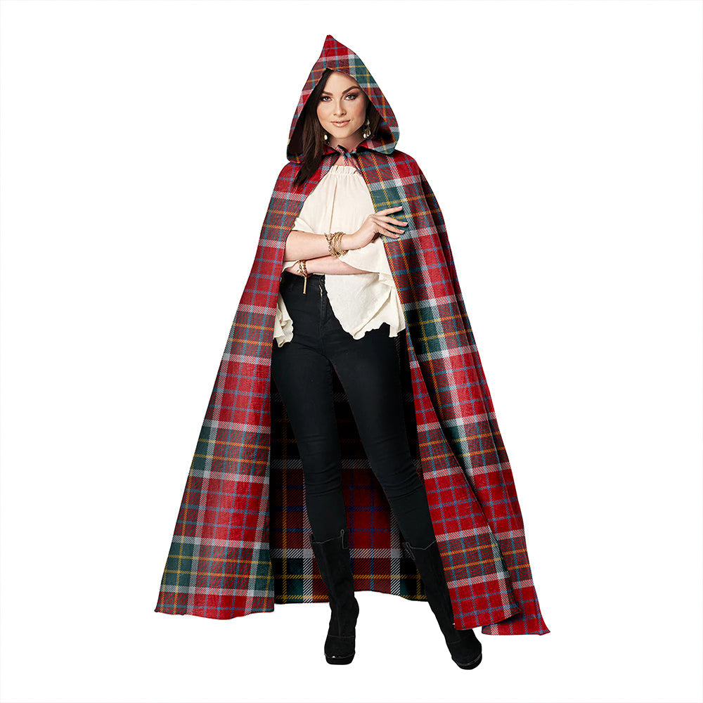 Blackie Weathered Clan Badge Tartan Hooded Cloak