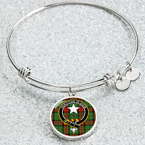 Blackstock Hunting Ancient Clan Badge Tartan Classic Circle Bangle