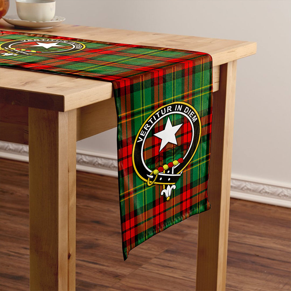 Blackstock Hunting Modern Clan Badge Tartan Table Runner