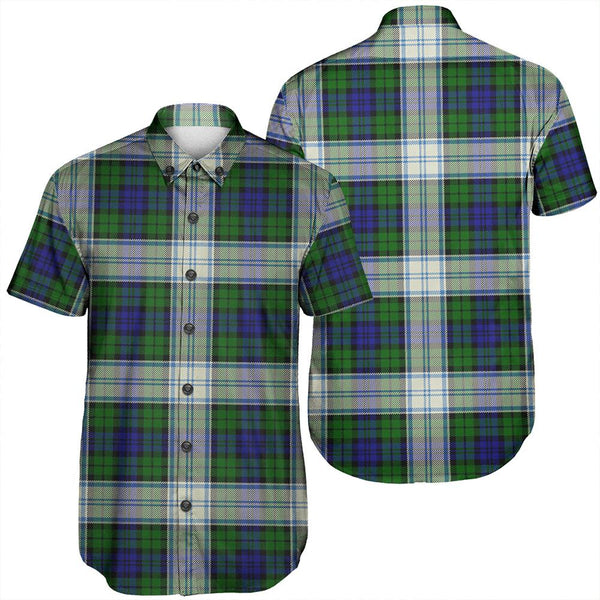 Blackwatch Dress Modern Tartan Classic Short Sleeve Shirt