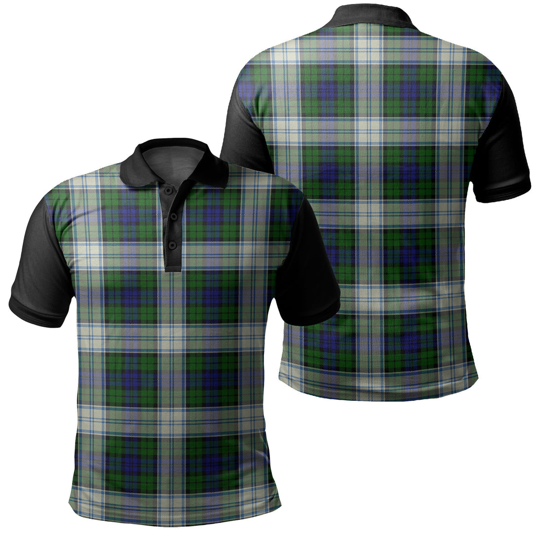 Blackwatch Dress Modern Tartan Classic Polo Shirt Black Neck 1 Style