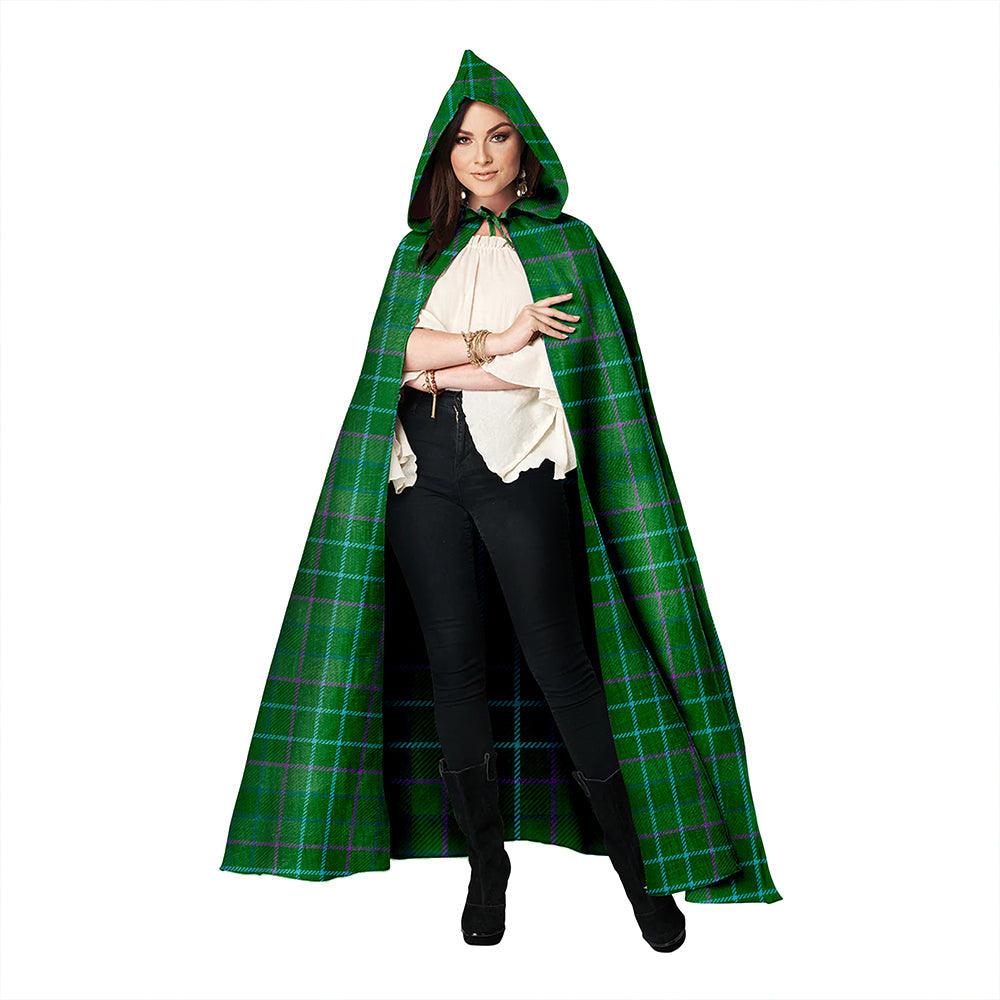 Blackwood Ancient Clan Badge Tartan Hooded Cloak