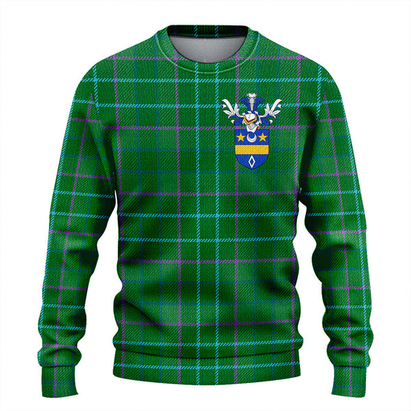 Blackwood Ancient Clan Badge Tartan Knitted Sweater