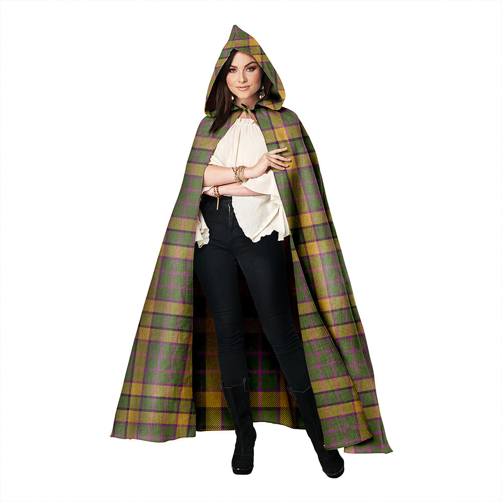 Blackwood Weathered Clan Badge Tartan Hooded Cloak