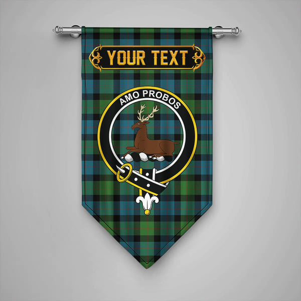 Blair Ancient Clan Badge Tartan Gonfalon Personalize