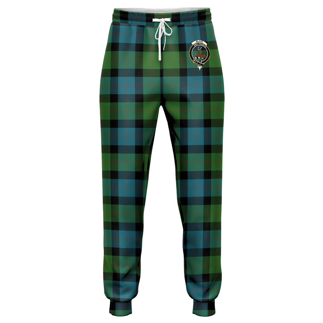 Blair Ancient Clan Badge Tartan Jogger Pants