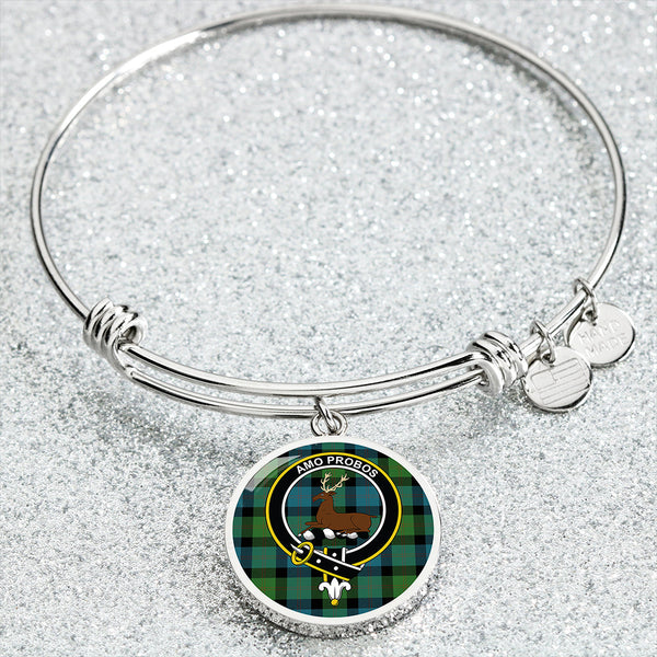 Blair Ancient Clan Badge Tartan Classic Circle Bangle