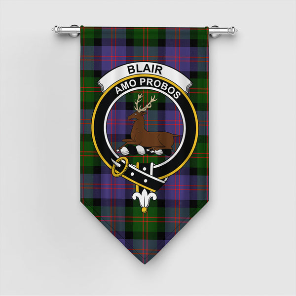 Blair Modern Tartan Classic Crest Gonfalon