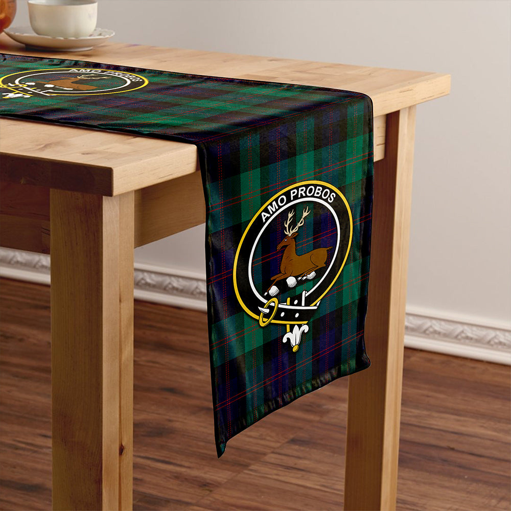 Blair Modern Clan Badge Tartan Table Runner