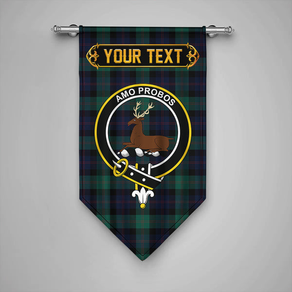 Blair Modern Clan Badge Tartan Gonfalon Personalize