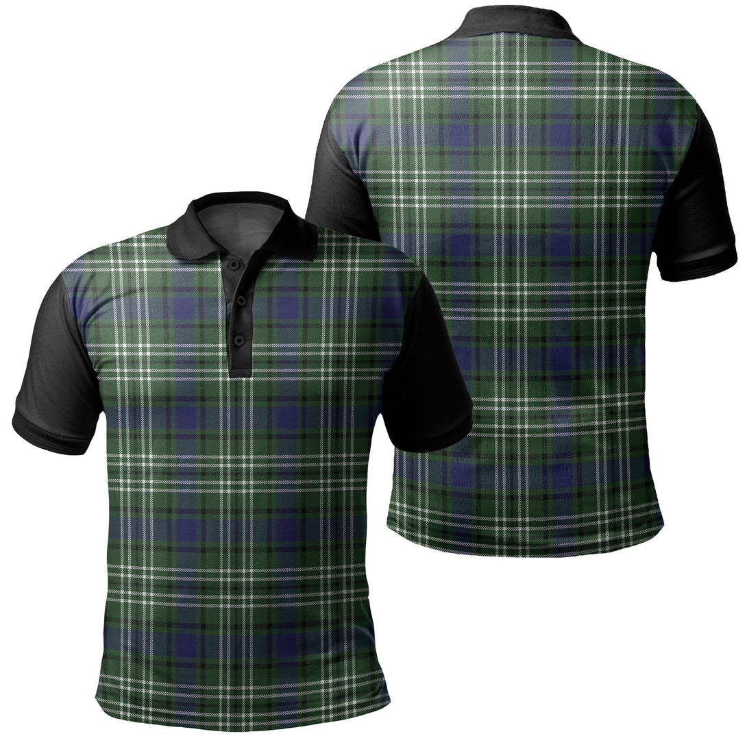 Blyth Tartan Classic Polo Shirt Black Neck 1 Style