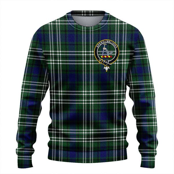 Blyth Clan Badge Tartan Knitted Sweater