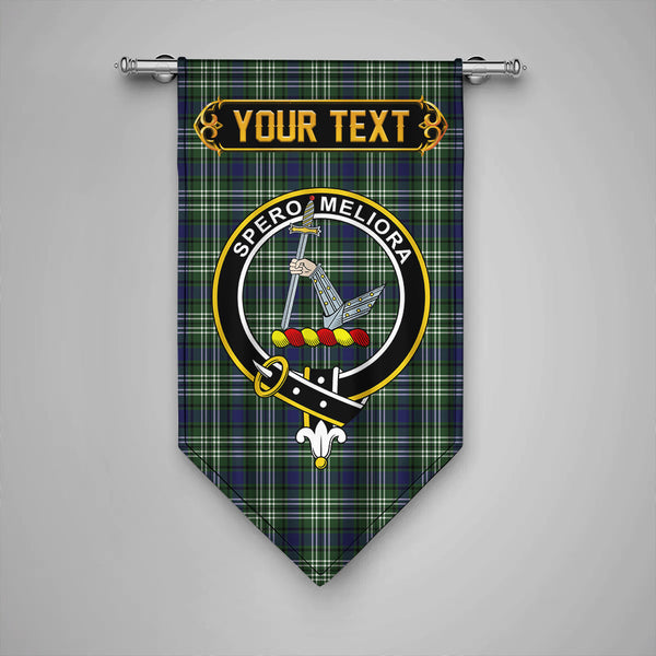 Blyth Clan Badge Tartan Gonfalon Personalize