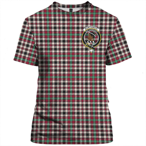 Borthwick Ancient Tartan Classic Crest T-Shirt