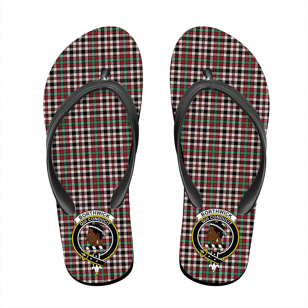 Borthwick Dress Ancient Classic Crest Flip Flop