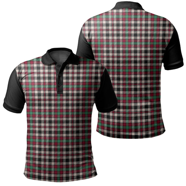 Borthwick Dress Ancient Tartan Classic Polo Shirt Black Neck 1 Style