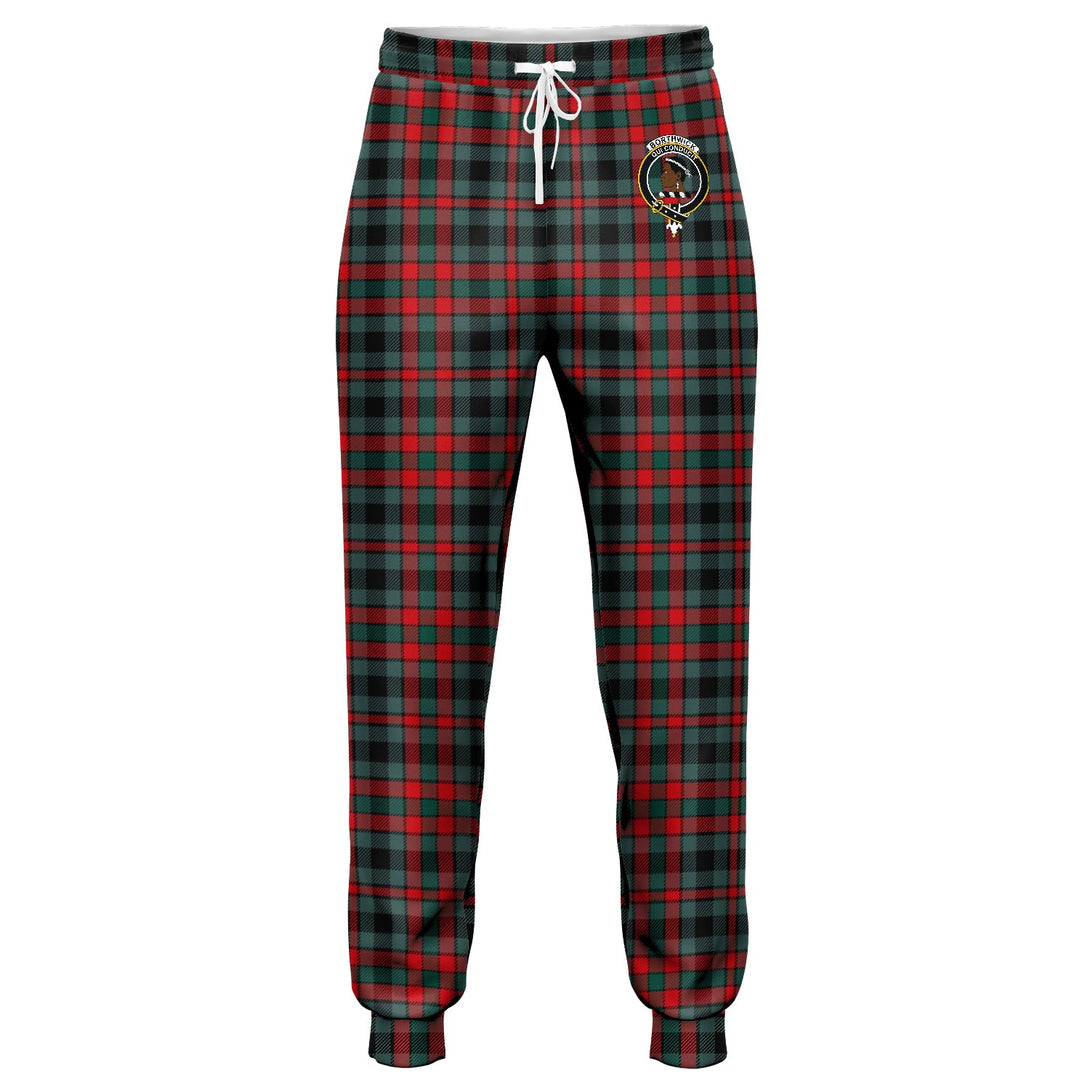 Borthwick Modern Clan Badge Tartan Jogger Pants