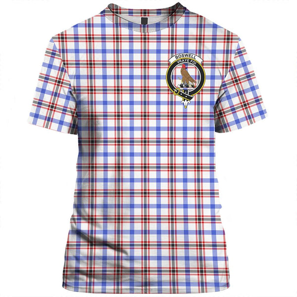 Borthwick Dress Ancient Tartan Classic Crest T-Shirt