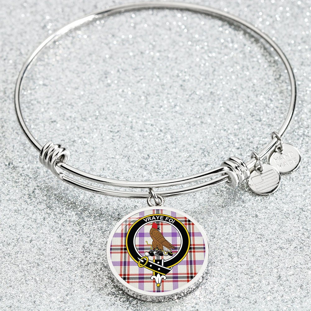 Boswell Dress Ancient Clan Badge Tartan Classic Circle Bangle