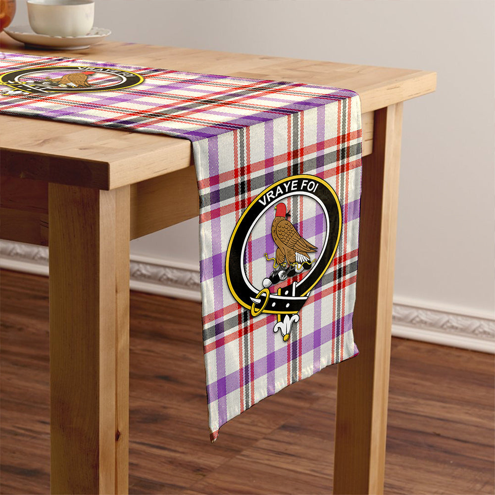 Boswell Dress Ancient Clan Badge Tartan Table Runner