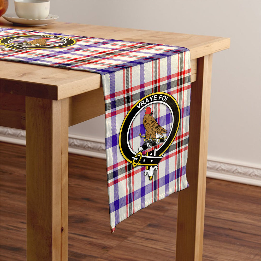 Boswell Dress Modern Clan Badge Tartan Table Runner