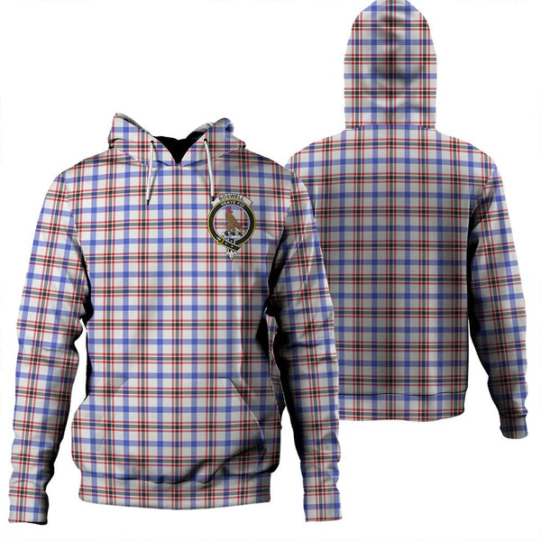 Boswell Modern Tartan Classic Crest Hoodie