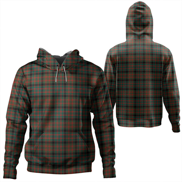 Bowie Black Modern Tartan Classic Hoodie