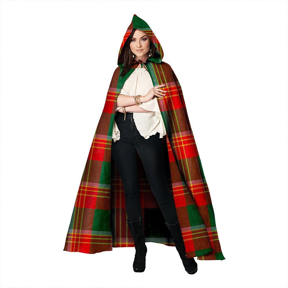 Brisbane Modern Clan Badge Tartan Hooded Cloak