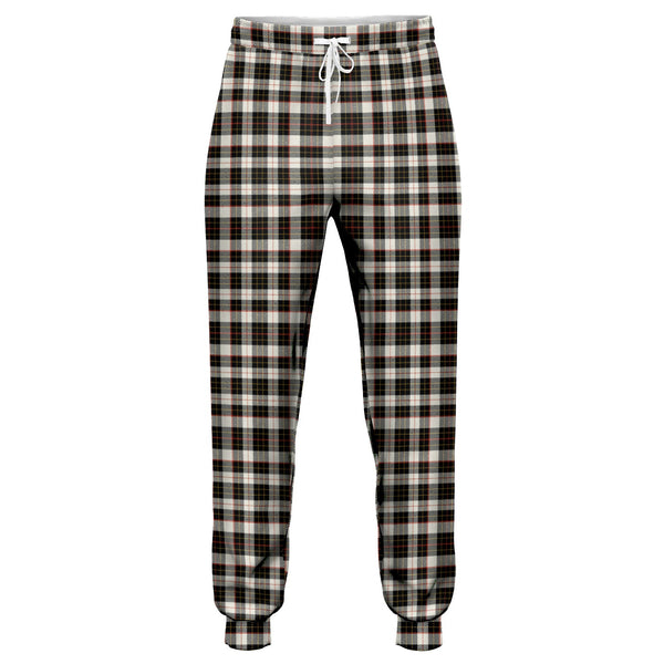 Brodie Black - White Tartan Jogger Pants