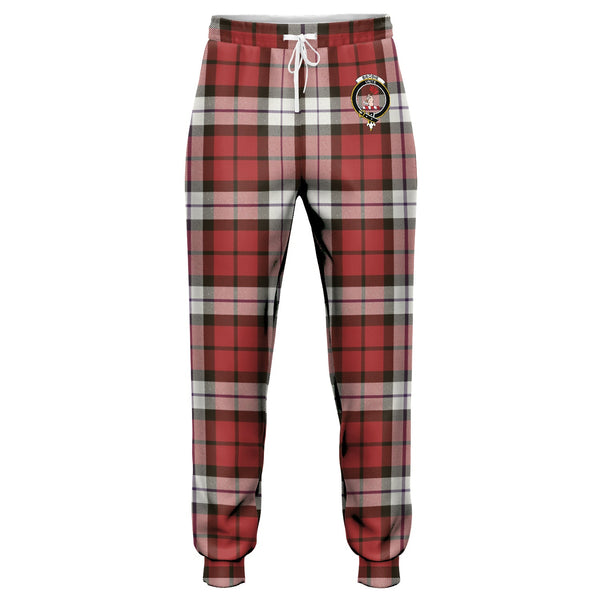 Brodie Dress Weathered Clan Badge Tartan Jogger Pants