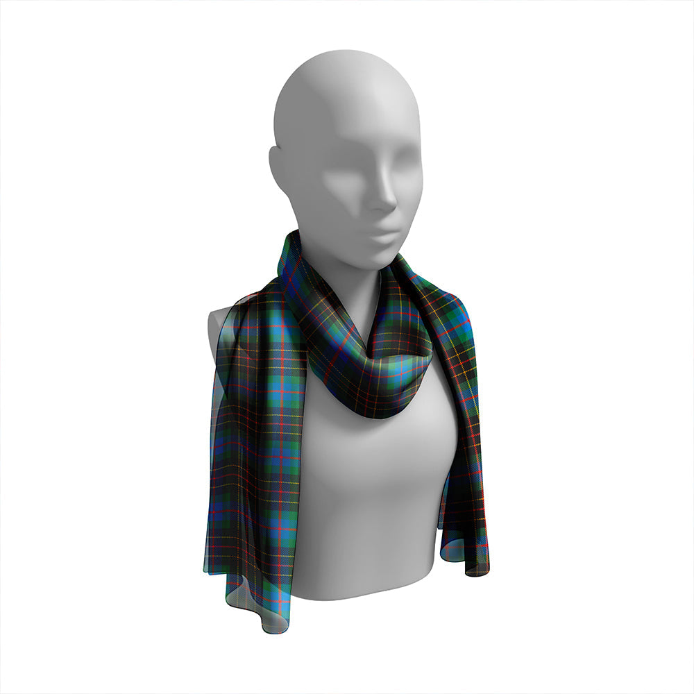 Brodie Hunting Ancient Tartan Classic Silk Habotai Long Scarf