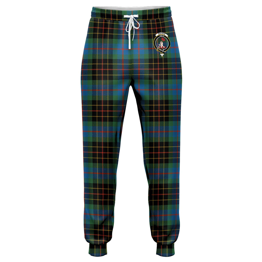 Brodie Hunting Ancient Clan Badge Tartan Jogger Pants