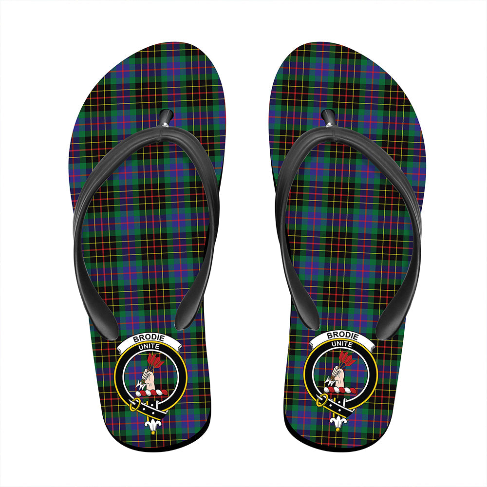 Brodie Hunting Modern Classic Crest Flip Flop