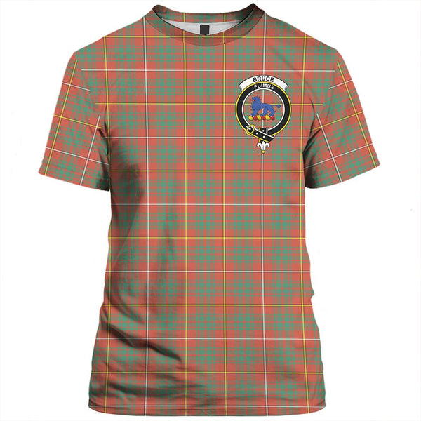 Brodie Modern Tartan Classic Crest T-Shirt