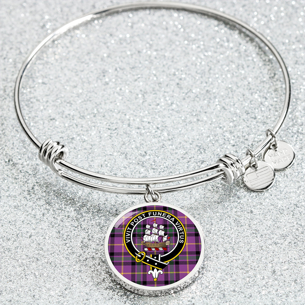 Bryson 2000 Ancient Clan Badge Tartan Classic Circle Bangle