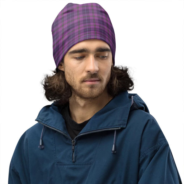 Bryson Weathered Clan Badge Tartan Beanie