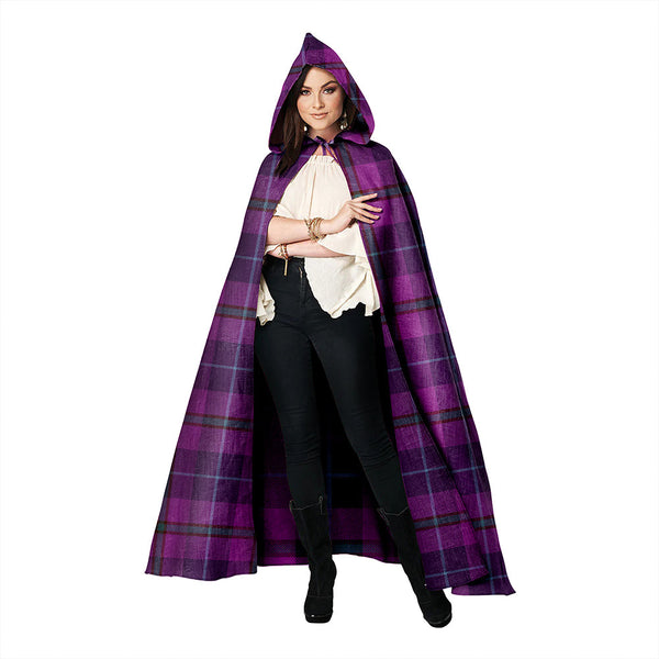 Bryson Weathered Clan Badge Tartan Hooded Cloak