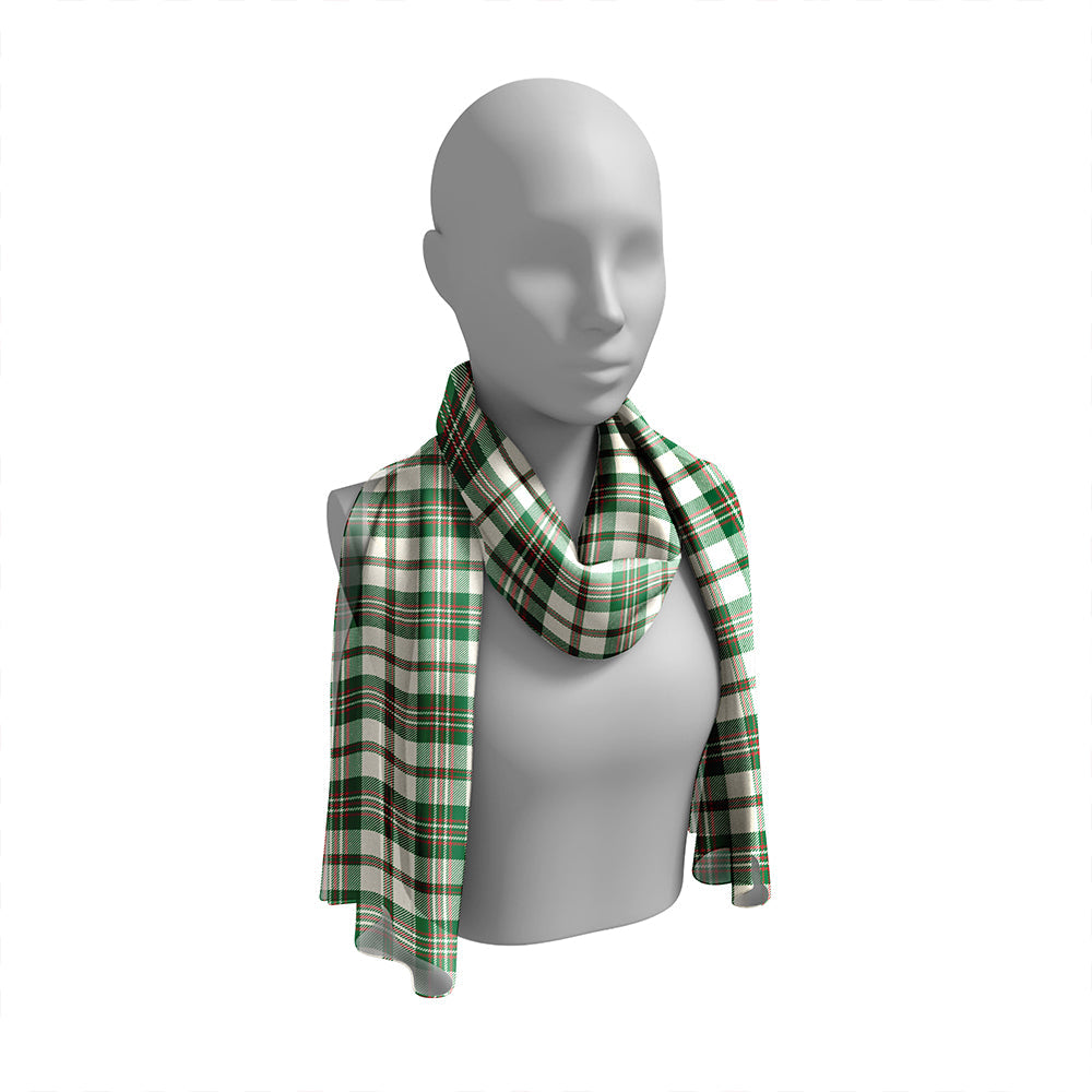 Buccleuch Dress Ancient Tartan Classic Silk Habotai Long Scarf