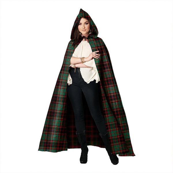 Buchan Ancient Clan Badge Tartan Hooded Cloak