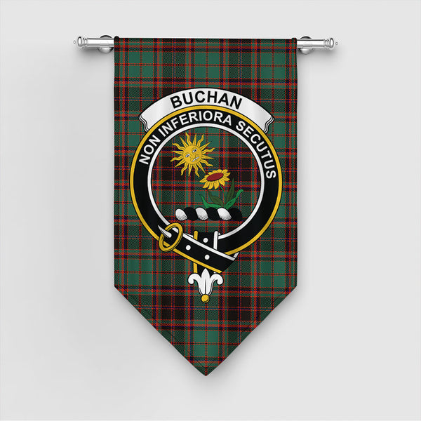 Buchan Ancient Tartan Classic Crest Gonfalon