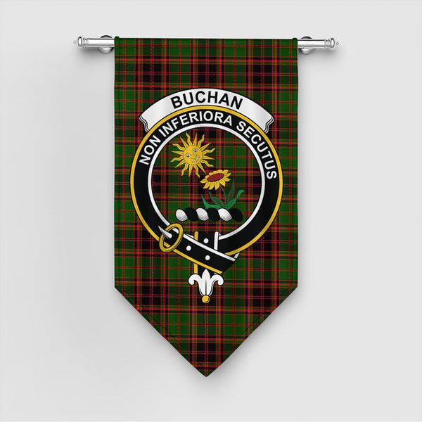 Buchan Modern Tartan Classic Crest Gonfalon